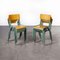 Model 510/1 Mint Green French Mullca Stacking Dining Chairs, 1950s, Set of 8, Image 6