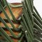 Sillas de comedor apilables Mullca francesas pintadas, años 50. Juego de 24, Imagen 4
