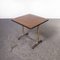 Model 1115 Cast Base Fischel Bistro Dining Table, 1950s 4