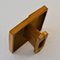 Brutalist Bronze Square Push and Pull Door Handles, Set of 4 10