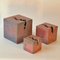 Abstract Ceramic Cube Sculptures, Set of 3 4
