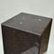 Abstract Brutalist Bronze Sculpture on Tall Black Marble Plinth, 1980s, Image 15