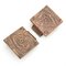 Square Bronze Push and Pull Door Handles, Set of 2 3