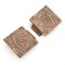 Square Bronze Push and Pull Door Handles, Set of 2, Image 3