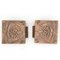 Square Bronze Push and Pull Door Handles, Set of 2, Image 4
