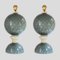 Blown Grey Murano Glass Table Lamps, Set of 2 1