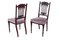 Antique Victorian Carved Mahogany Side Chairs, Set of 2 10
