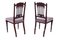 Antique Victorian Carved Mahogany Side Chairs, Set of 2 9