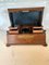 Antique Regency Brass Inlaid Rosewood Tea Caddy 10