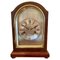 Antique Edwardian Mahogany Eight Day Chiming Mantel Clock 1