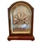 Antique Edwardian Mahogany Eight Day Chiming Mantel Clock, Image 1