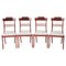 Regency Antique Mahogany Dining Chairs, Set of 4, Image 1