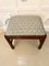 Antique Mahogany Footstool 5