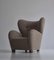 Fauteuil Boucle Scandinave par Flemming Lassen, 1940s, Dermark 5