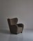 Scandinavian Boucle Easy Chair by Flemming Lassen, 1940s, Dermark 8