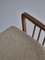 Scandinavian Windsor Chair in Patinated Ash and White Boucle, Image 17