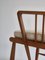 Scandinavian Windsor Chair in Patinated Ash and White Boucle, Image 15