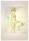 Leo Guida, desnudo, años 70, tinta china original, Imagen 1
