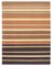 Brown Dhurrie Rug 1