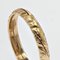 French 19th Century 18 Karat Yellow Gold Double Ring 5