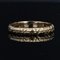 French 19th Century 18 Karat Yellow Gold Double Ring 7