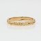 French 19th Century 18 Karat Yellow Gold Double Ring 3