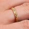 French 19th Century 18 Karat Yellow Gold Double Ring 9