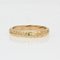 French 19th Century 18 Karat Yellow Gold Double Ring 10