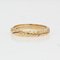 French 19th Century 18 Karat Yellow Gold Double Ring 12