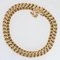 French American Curb 18 Karat Yellow Gold Bracelet, 1960s 4
