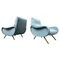 Mid-Century Modell Lady Chairs von Marco Zanuso für Arflex, 1950er, 2er Set 1