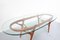 Mid-Century Italian Walnut & Brass Dining Table by Ico Parisi, 1950s, Image 12