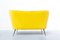 Mid-Century Italian Yellow Fabric Sofa, 1960s 6