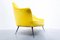 Mid-Century Italian Yellow Fabric Sofa, 1960s 5