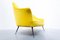 Mid-Century Italian Yellow Fabric Sofa, 1960s, Image 5