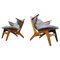 Model 33 Lounge Chairs by Carl Edward Matthes, Denmark, 1950s, Set of 2 1