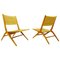 Folding Rope Lounge Chairs, 1960s, Set of 2 1