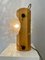 Lámpara de mesa de madera de Temde Leuchten, Germany, años 70, Imagen 5