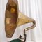 Großes antikes Grammophon aus Messing, 1920er 9