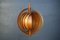 Swedish Slat Pendant Lamp in Wood 2