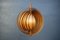 Swedish Slat Pendant Lamp in Wood, Image 1