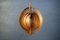 Swedish Slat Pendant Lamp in Wood 3