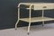 Bauhaus Sheet Metal and Steel Pipe Trolley with Drawer, 1950s 3