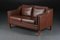 Vintage Danish 2 Person Sofa in Cognac Leather, Image 1