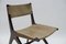 Italian Wooden Chair with Leather Cover, 1960s, Image 9