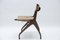 Italian Wooden Chair with Leather Cover, 1960s 5