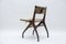 Italian Wooden Chair with Leather Cover, 1960s 8