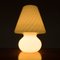 Große Wirbel Mushroom Tischlampe aus Muranoglas von Paolo Venini für Venini, Italien, 1960er 9