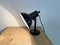 Vintage Industrial Black Enamel Table Lamp, 1950s, Image 12