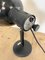 Vintage Industrial Black Enamel Table Lamp, 1950s, Image 5